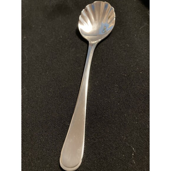 JA HENCKELS Jessica Stainless Glossy Sugar Shell Spoon Discontinued 6” - Picture 2 of 8